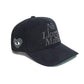 No Llores Mami Black Corduroy Cap