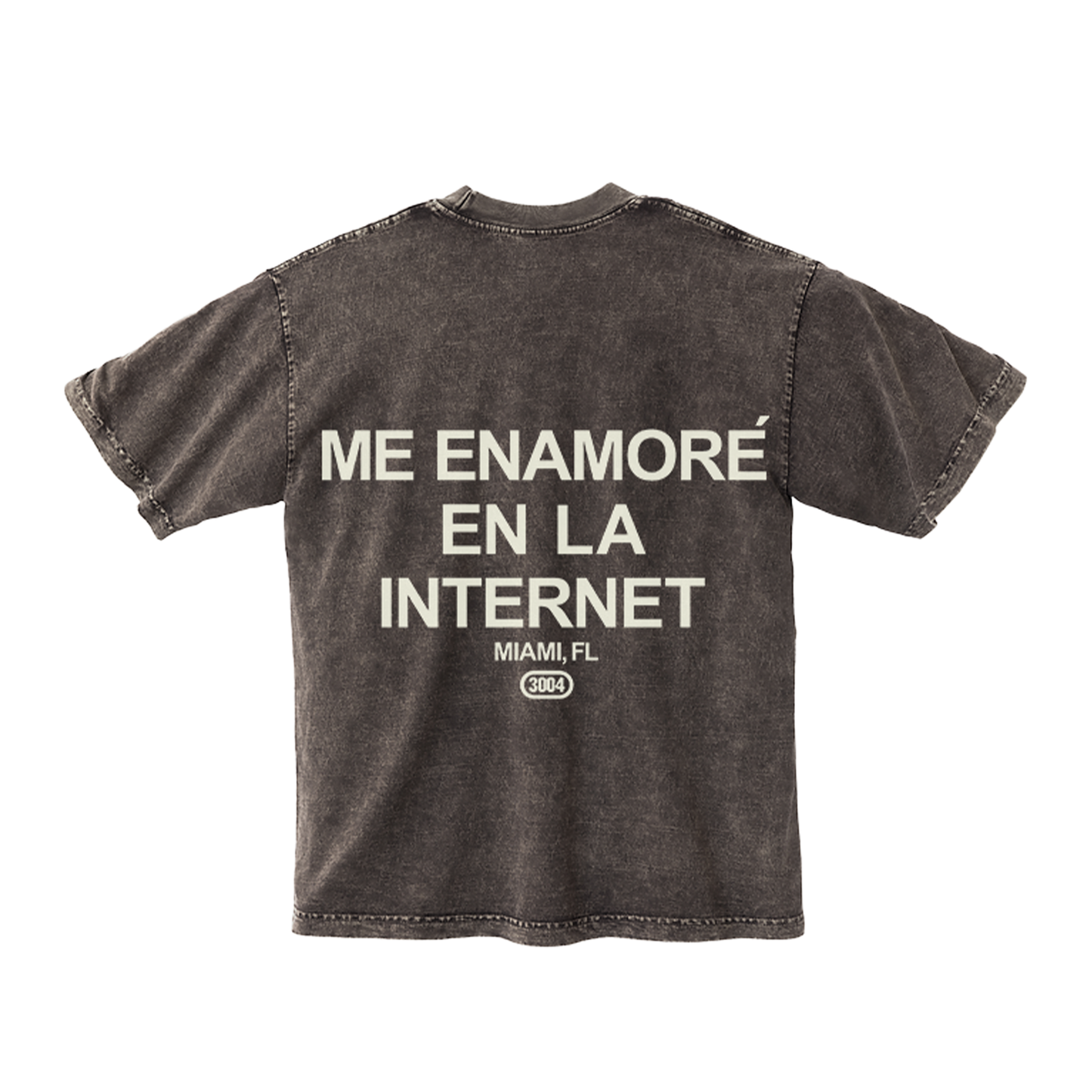 INTERNET LOVE TEE (BROWN)